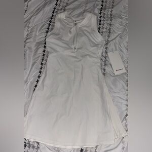 Lululemon Athletica White Sleeveless Dress